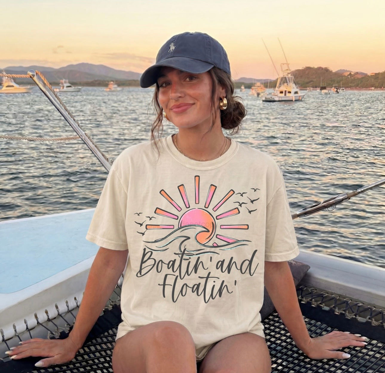 Boating and Floating CC Tee