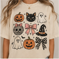 Spooky Vibes Collage CC Tee
