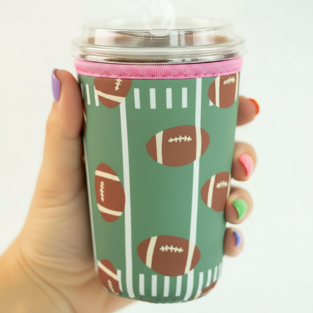 Football Touchdown Season Drink Sleeve