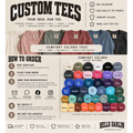 CUSTOM TEES | COMFORT COLORS