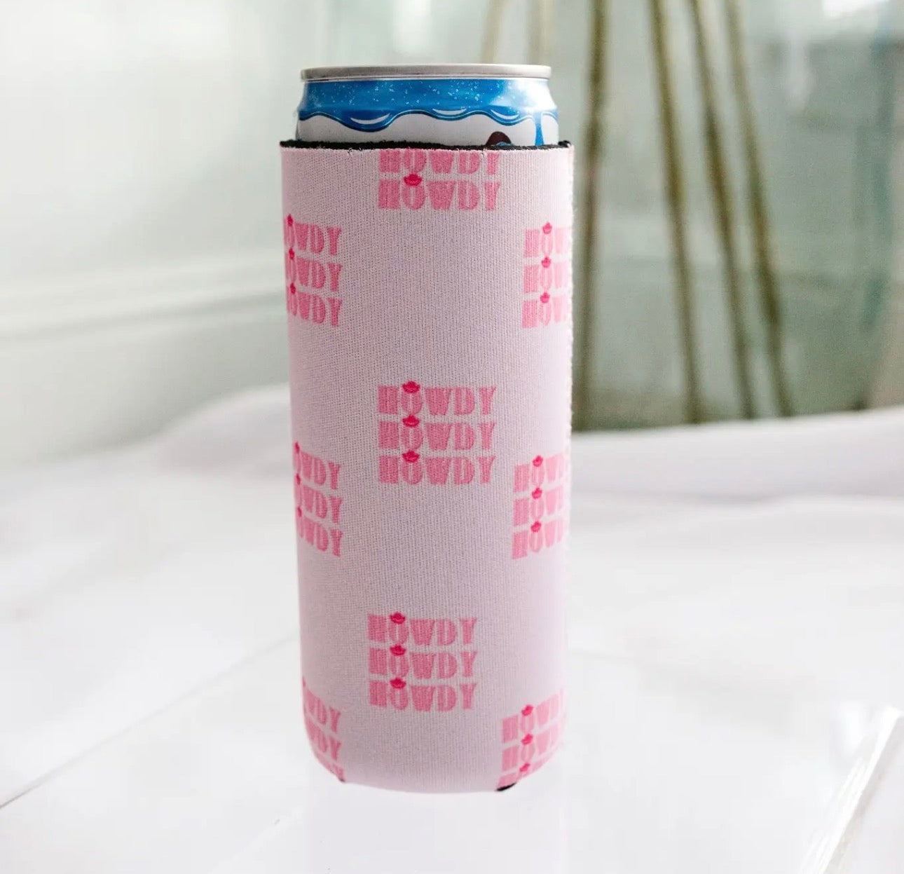 Pink Tall Koozies - 2 Packs