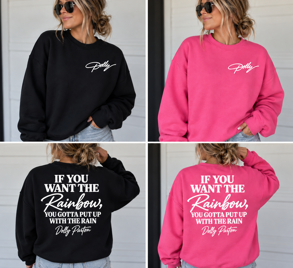 Dolly “Rainbow” Crewneck