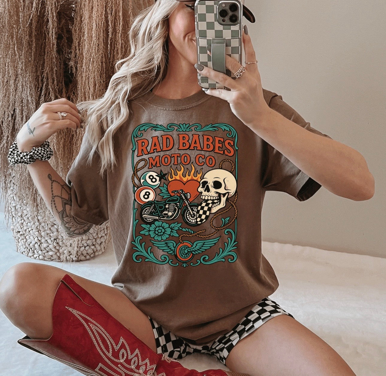 Rad Babes Moto Club CC Tee