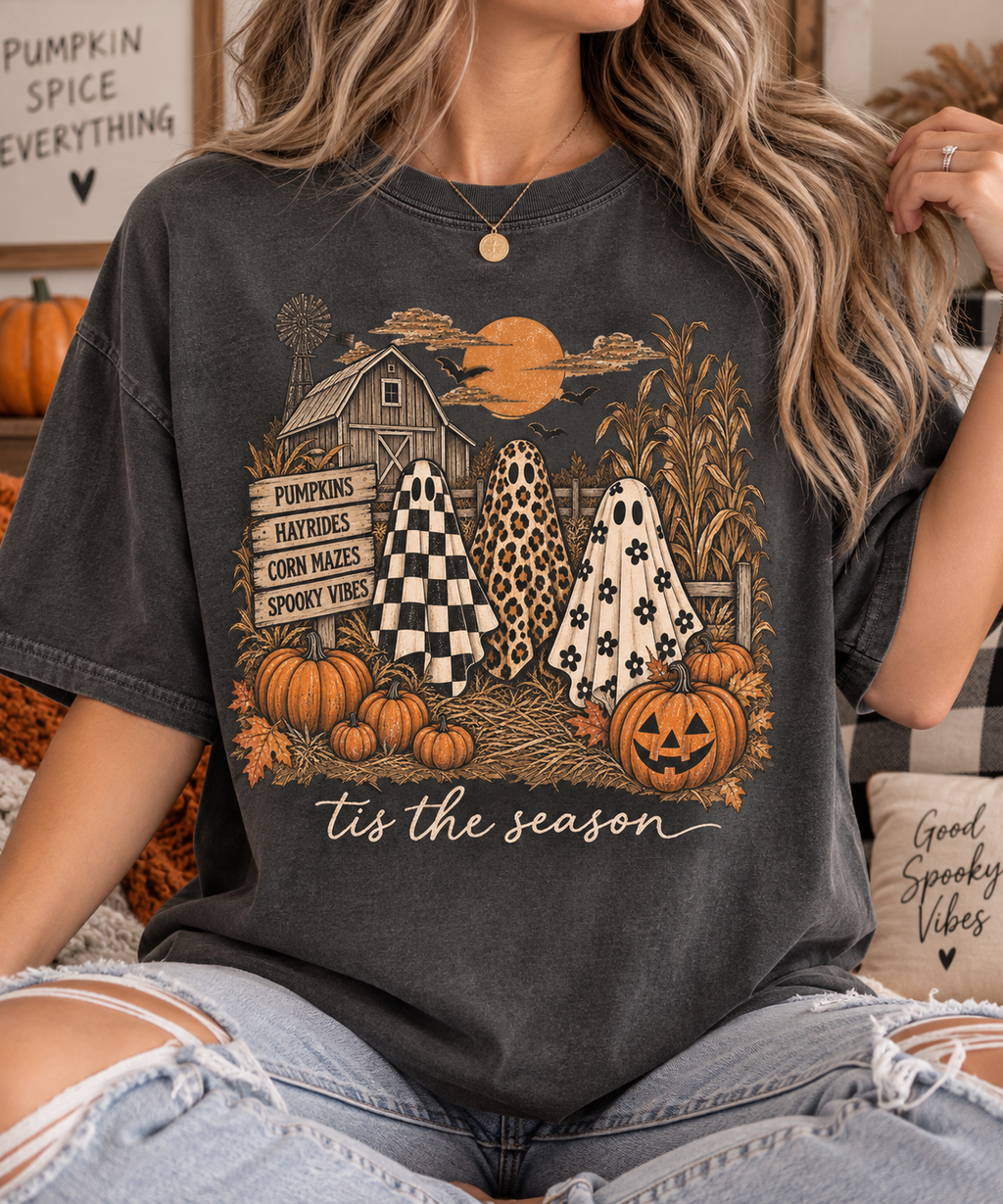 Tis The Spooky Season CC Tee